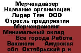 Мерчандайзер › Название организации ­ Лидер Тим, ООО › Отрасль предприятия ­ Мерчендайзинг › Минимальный оклад ­ 14 000 - Все города Работа » Вакансии   . Амурская обл.,Октябрьский р-н